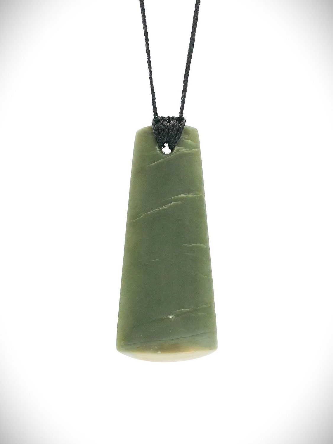 Moko Pounamu Toki Genuine NZ Inanga Greenstone - Mangapiko