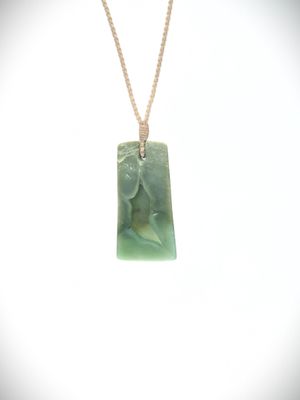 Moko Pounamu Toki Genuine NZ Kahotea Greenstone - Kurapa Moko Pounamu Toki Genuine NZ Kahotea Greenstone - Kurapa