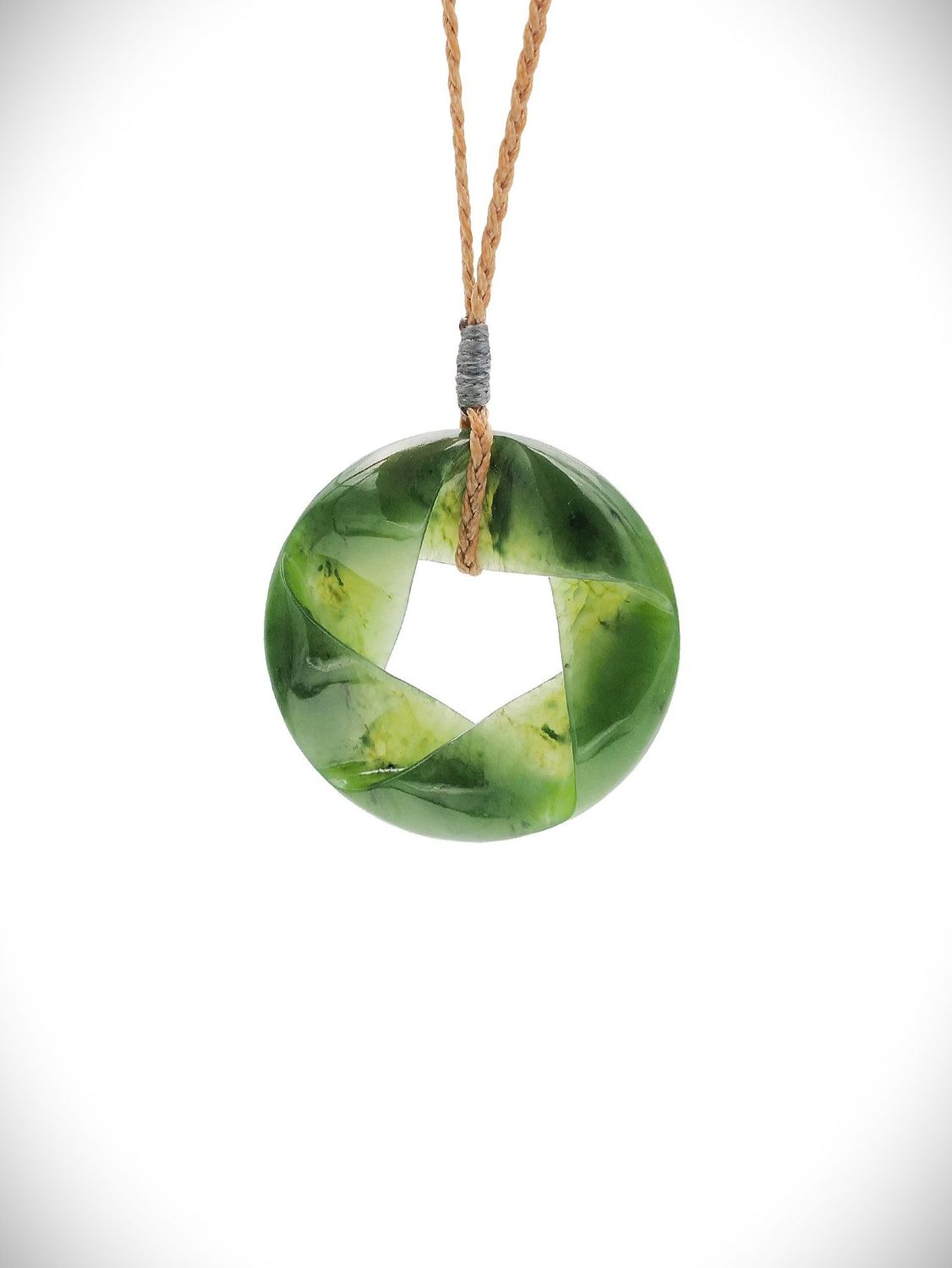 Moko Pounamu Southern Cross NZ Genuine Kahurangi Greenstone - Tangitu