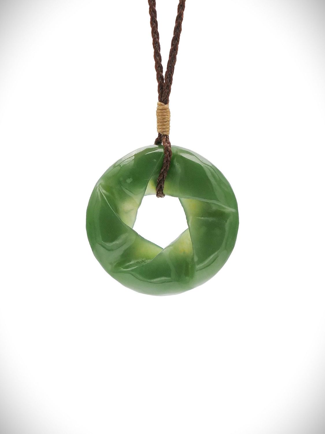 Moko Pounamu Southern Cross NZ Genuine Inanga Greenstone - Opito