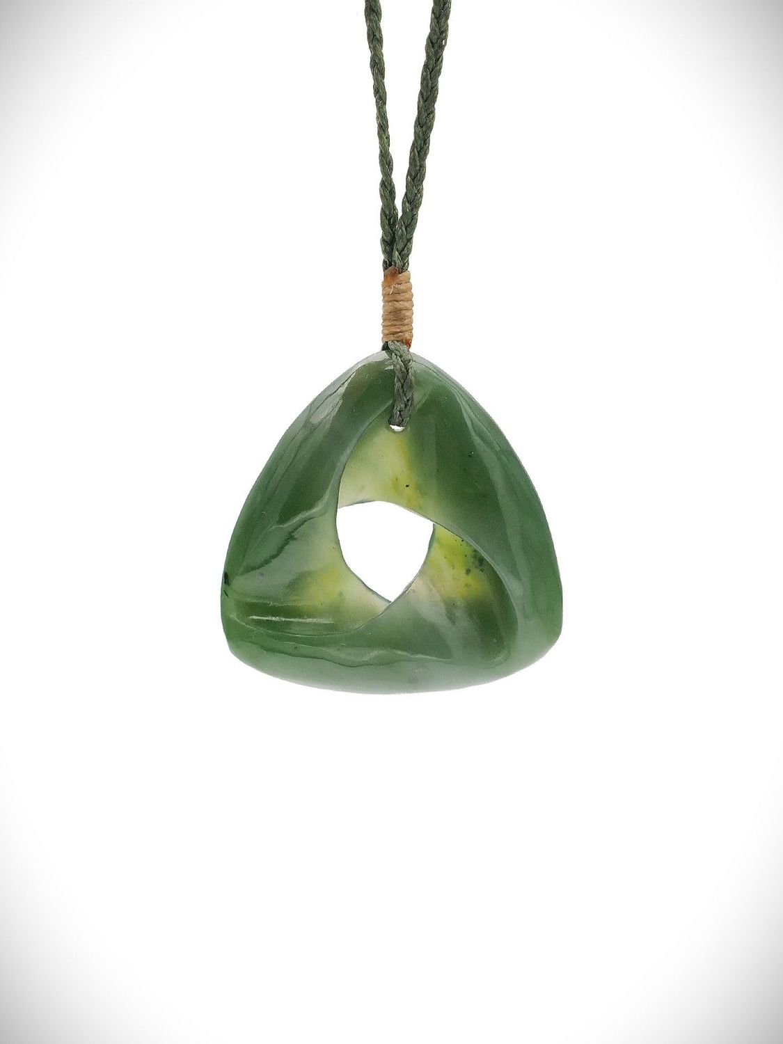 Moko Pounamu Southern Cross NZ Genuine Inanga Greenstone - Kereta