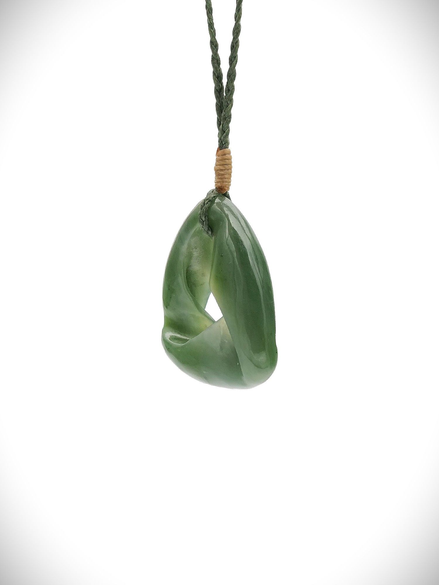 Moko Pounamu Southern Cross NZ Genuine Inanga Greenstone - Kereta