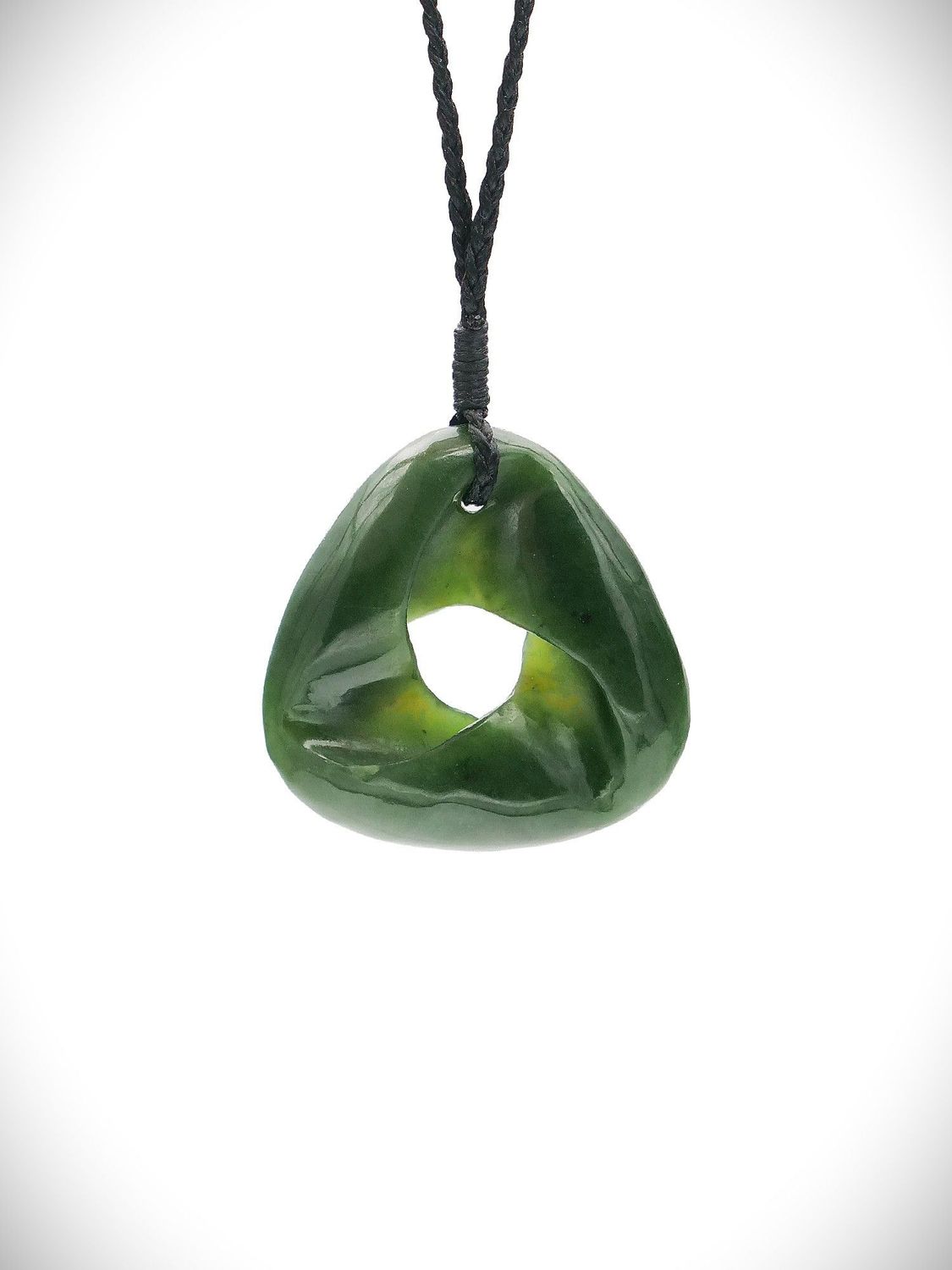 Moko Pounamu Southern Cross NZ Genuine Kawakawa Greenstone - Ahuahu
