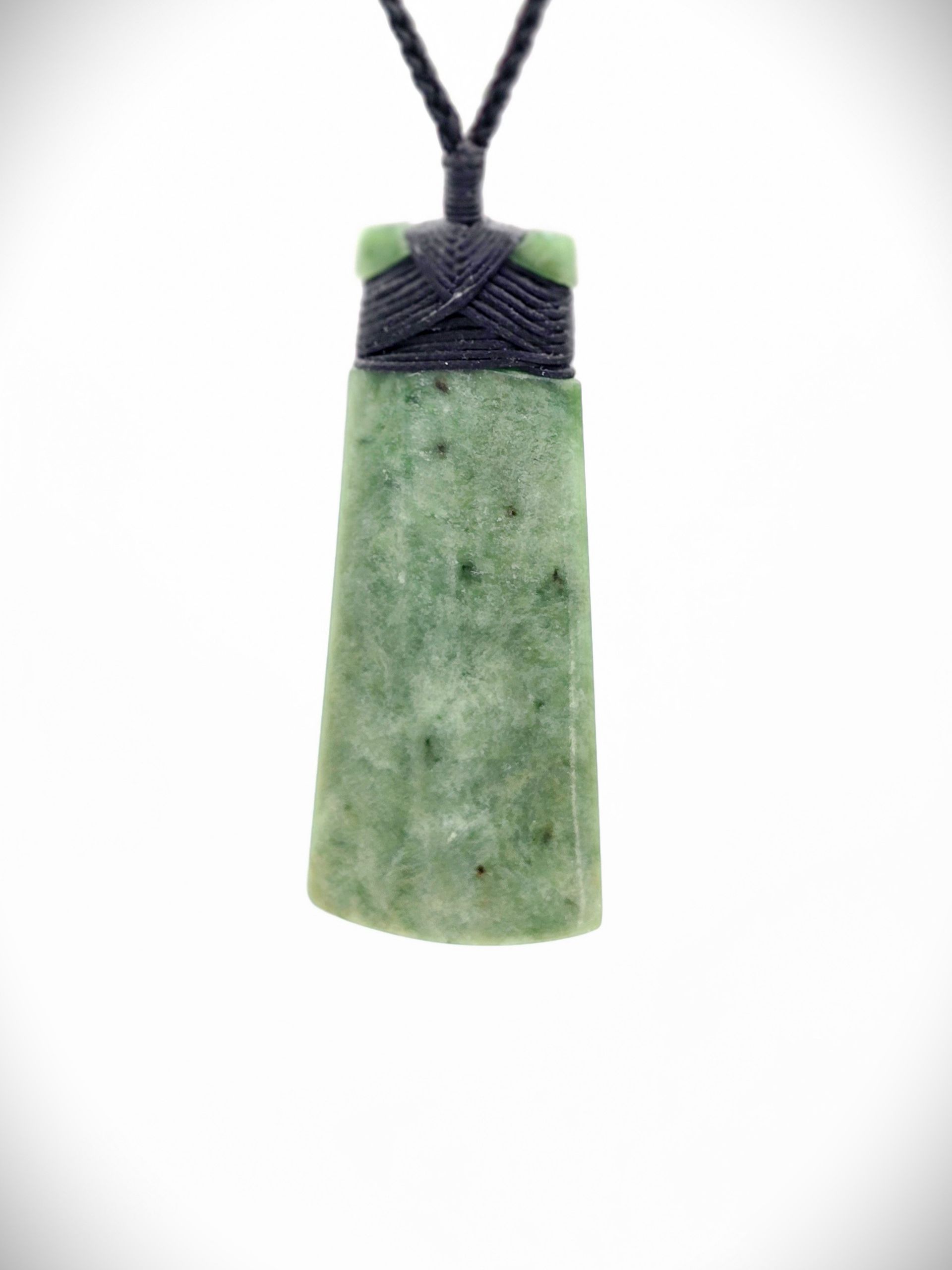 Moko Pounamu Toki NZ Genuine Kahotea Greenstone - Whitikahu