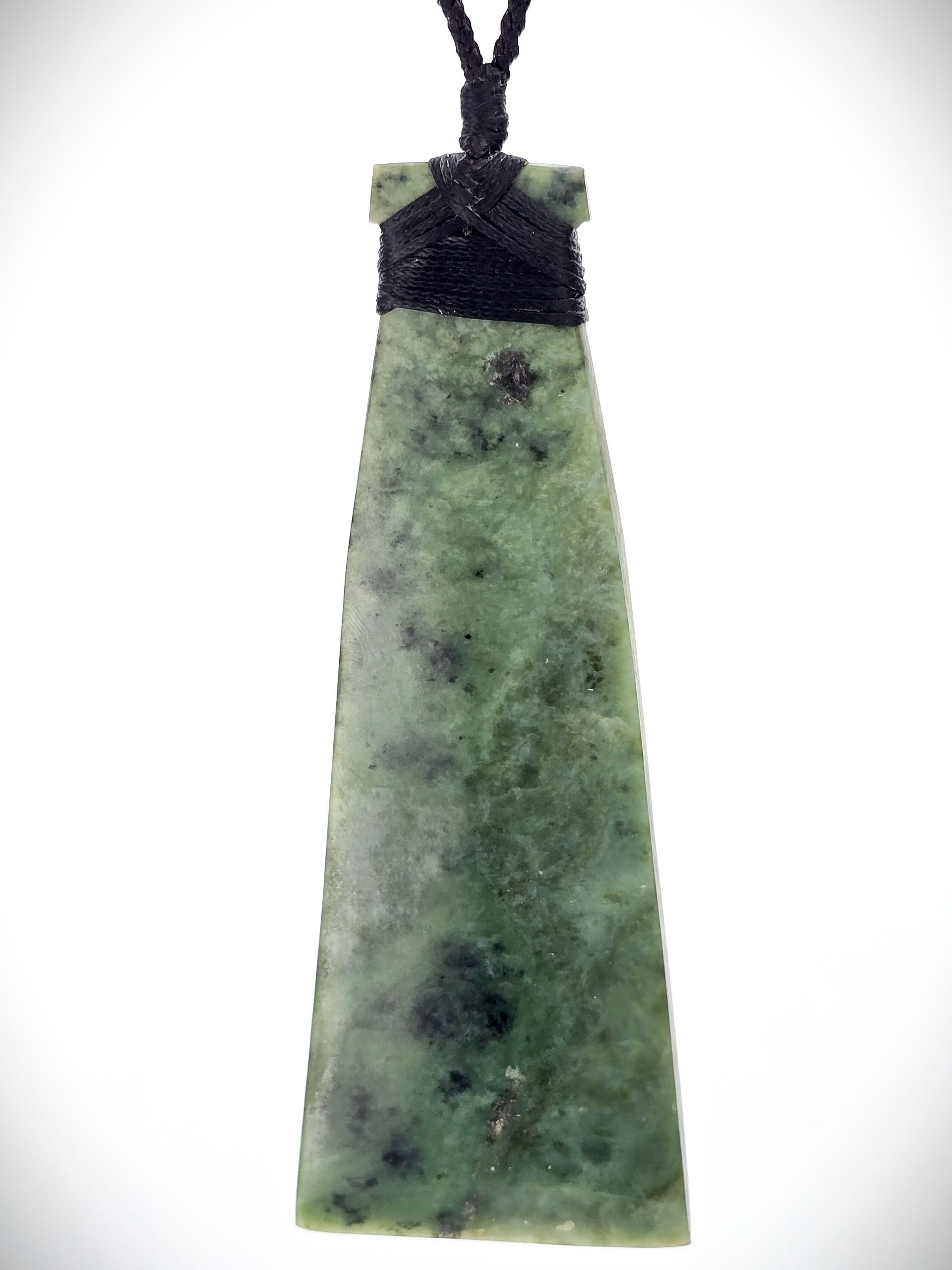 Moko Pounamu Toki NZ Genuine Hapopo Greenstone - Te Pene