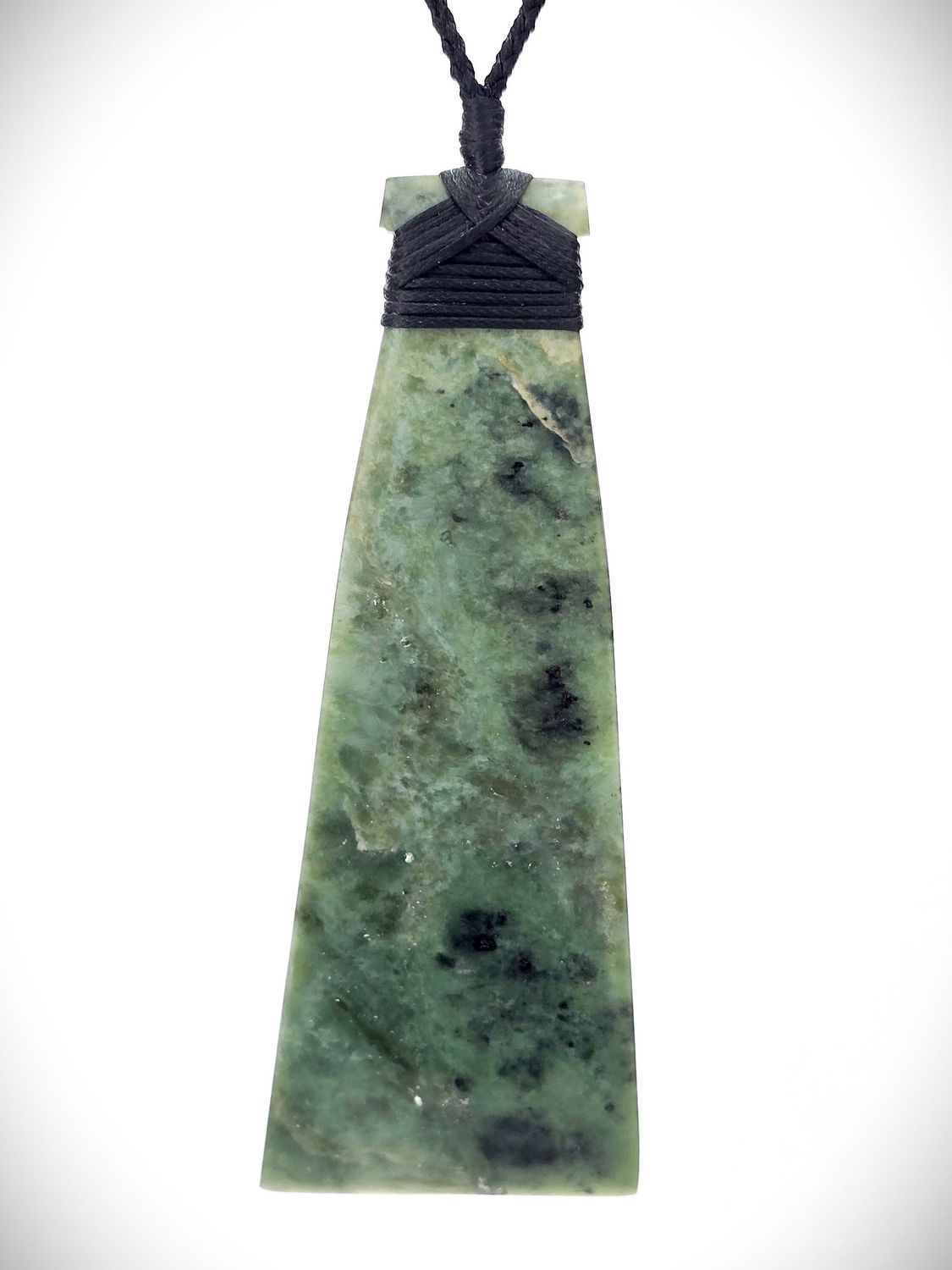 Moko Pounamu Toki NZ Genuine Hapopo Greenstone - Te Pene