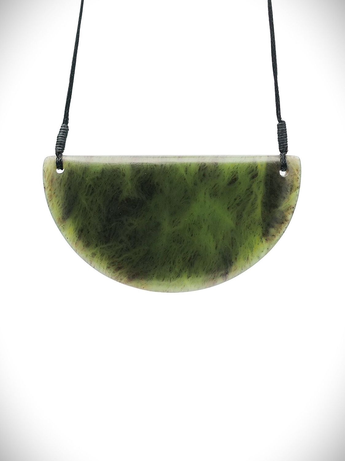 Moko Pounamu Kouma (Breastplate) NZ Genuine Hapopo Greenstone -Takitimu Moko Pounamu Kouma (Breastplate) NZ Genuine Hapopo Greenstone -Takitimu