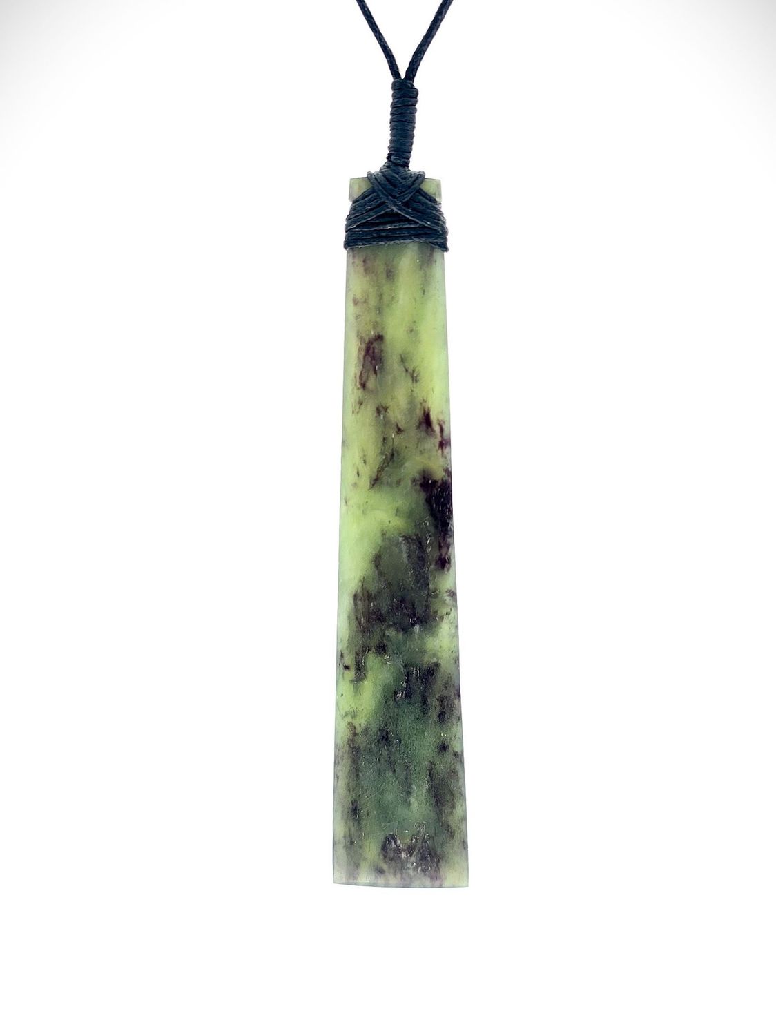 Moko Pounamu Toki NZ Genuine Hapopo Greenstone - Mangawhero