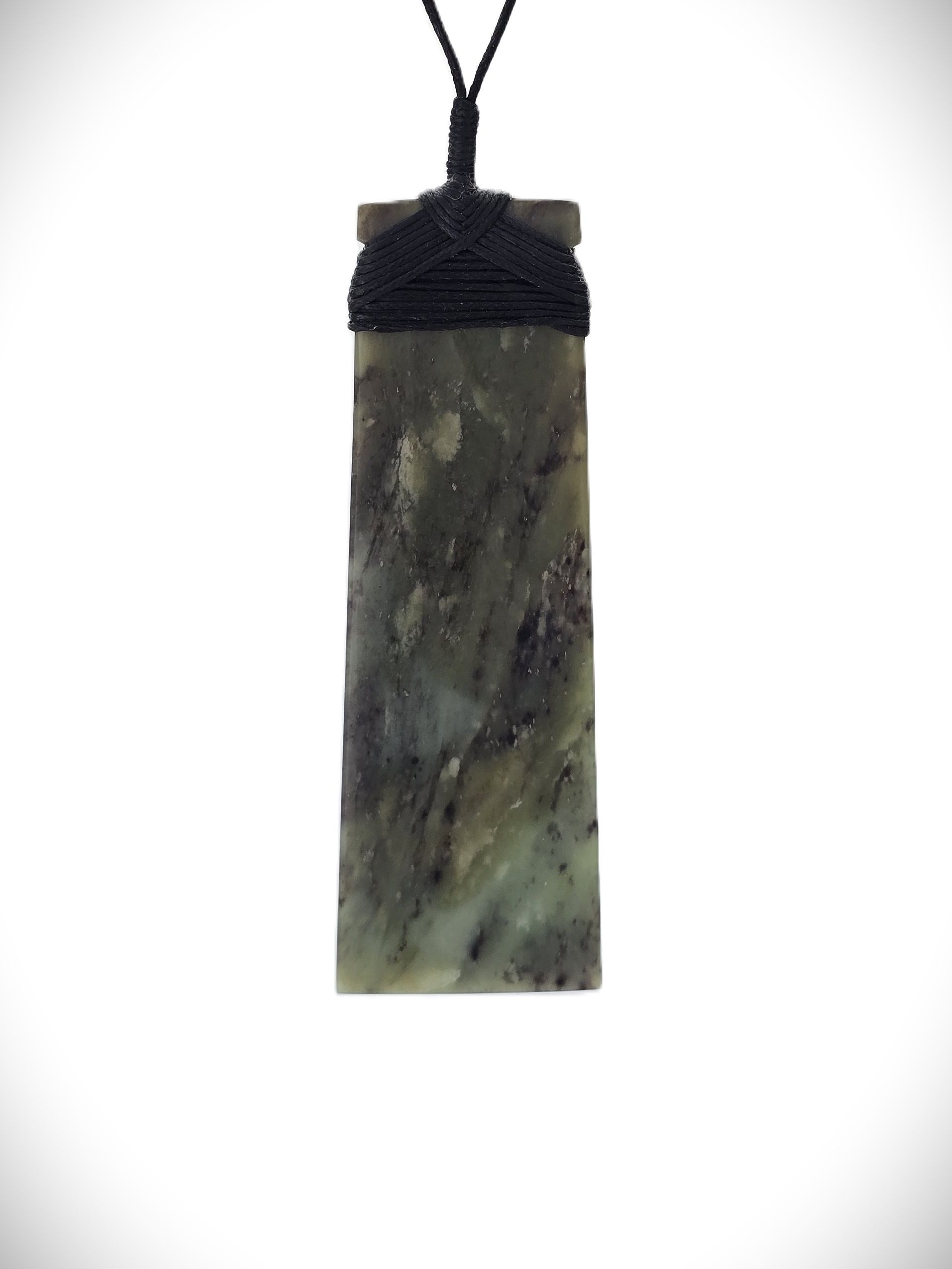 Moko Pounamu Toki NZ Genuine Hapopo Greenstone - Maru