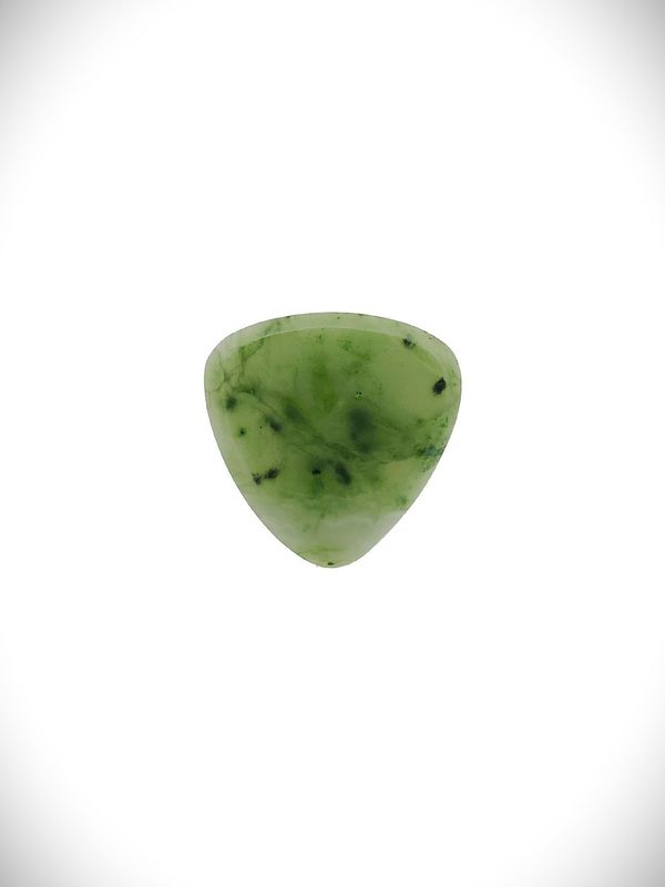 Moko Pounamu Guitar Pick Genuine NZ Kawakawa Greenstone - Matingarahi
