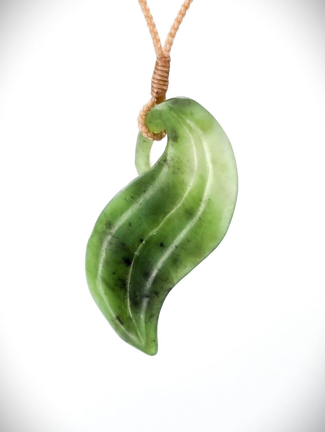 Moko Pounamu NZ Genuine Hapopo Greenstone - Tamatea