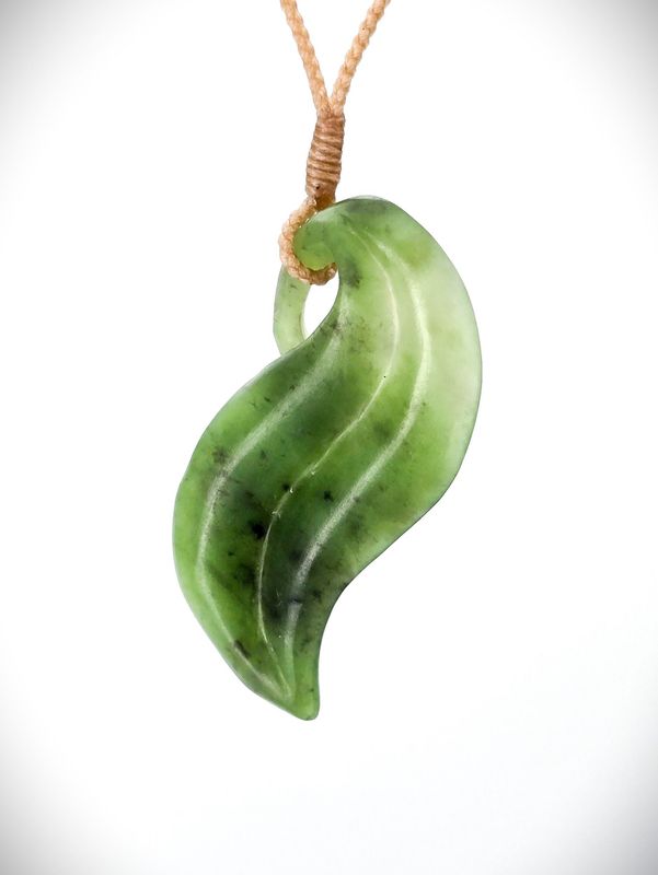 Moko Pounamu NZ Genuine Hapopo Greenstone - Tamatea