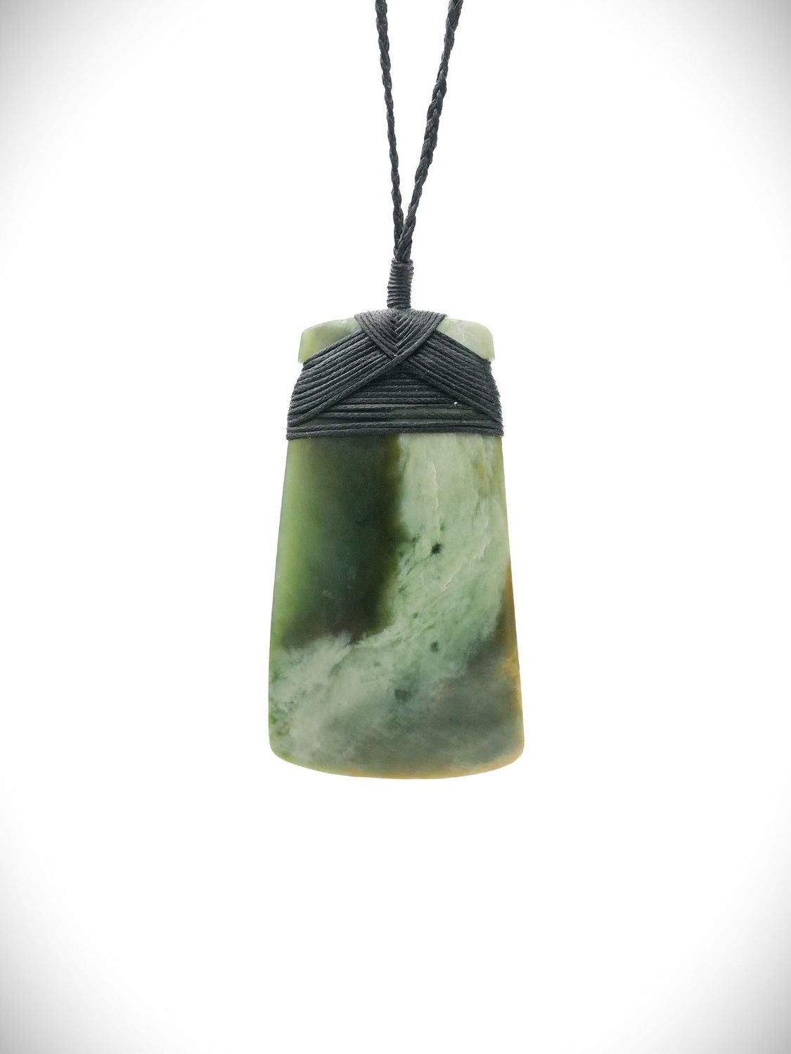 Moko Pounamu Toki NZ Genuine Raukaraka Greenstone - Heretaunga