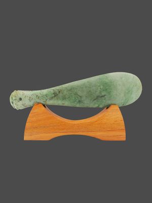 Moko Pounamu Mere NZ Genuine Auhunga Pounamu - Awakaponga Moko Pounamu Mere NZ Genuine Auhunga Pounamu - Awakaponga