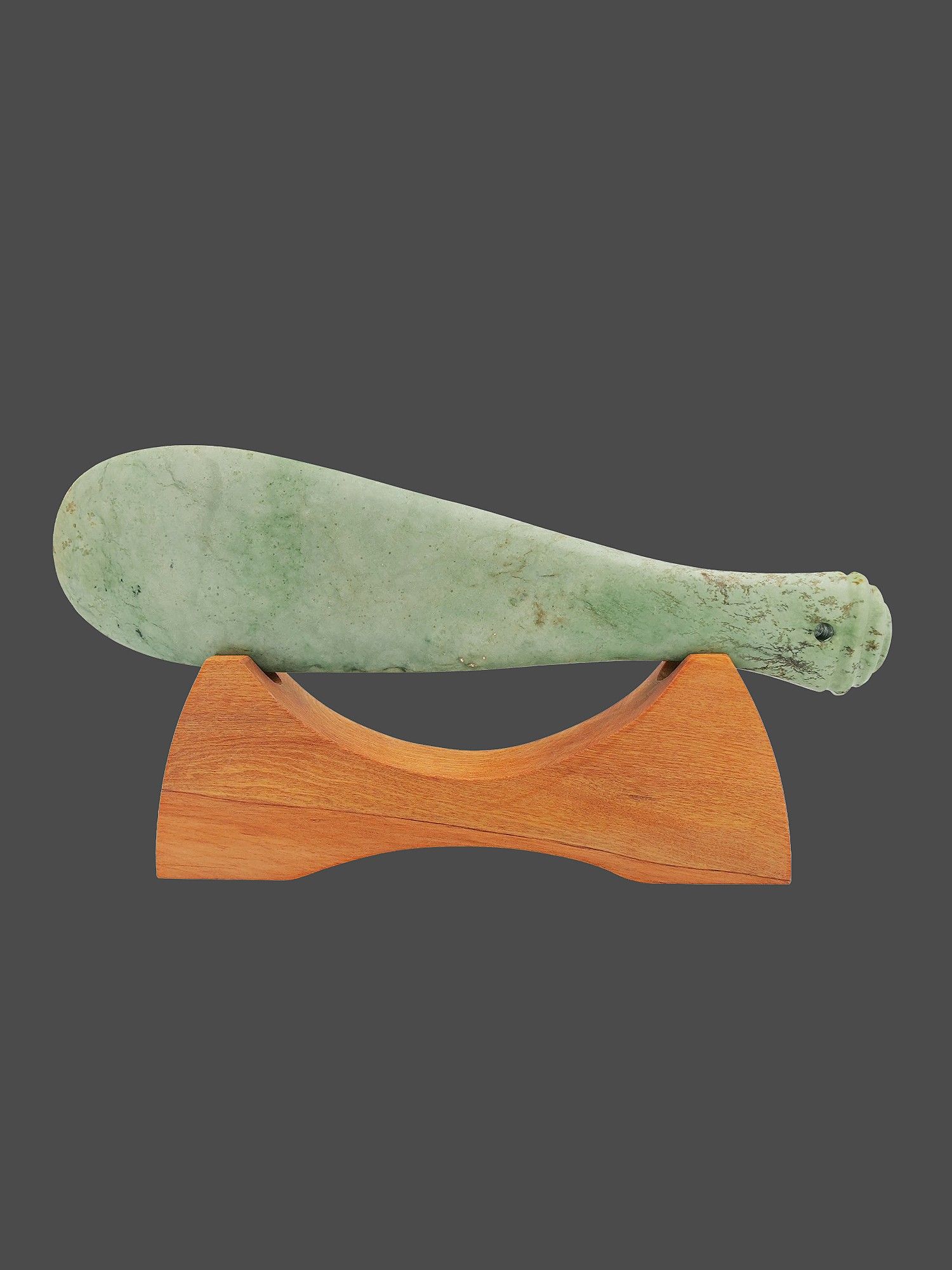 Moko Pounamu Mere NZ Genuine Auhunga Pounamu - Awakaponga