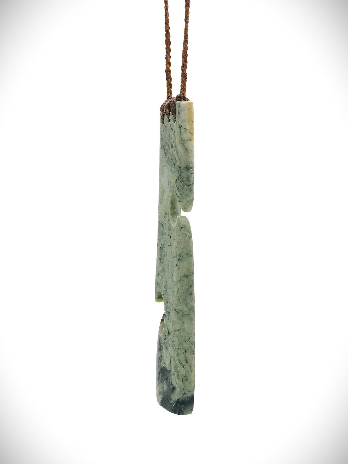 Moko Pounamu Toki NZ Genuine (Nelson) Te Tau Ihu Kokopu Greenstone - Porangahau