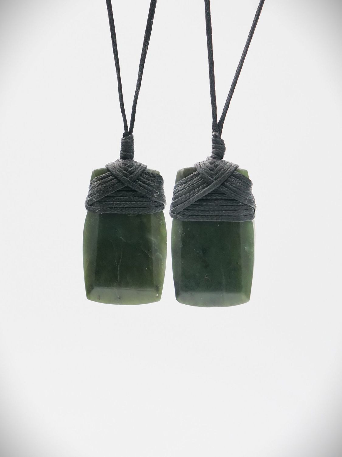 Toki Bundle #4 - NZ Genuine Kawakawa Pounamu - 2 carvings for $220