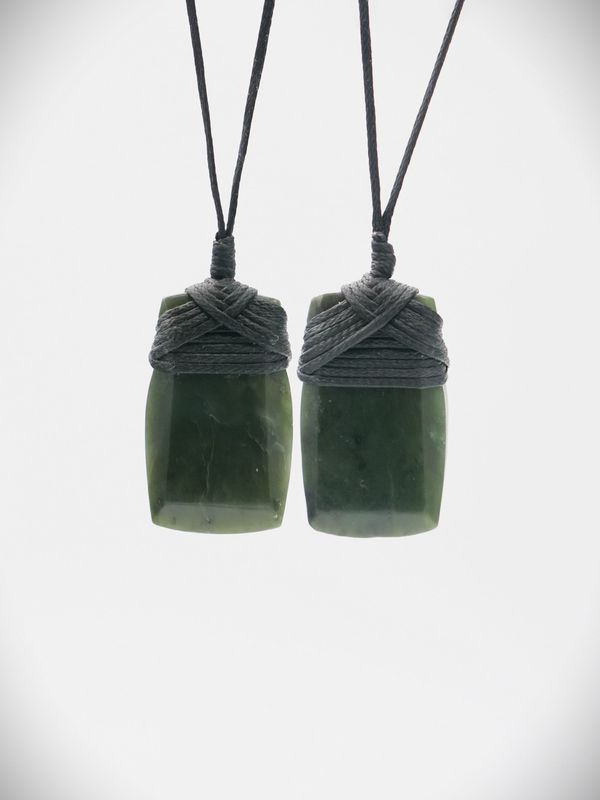 Toki Bundle #4 - NZ Genuine Kawakawa Pounamu - 2 carvings for $220