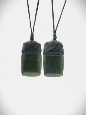 Toki Bundle #4 - NZ Genuine Kawakawa Pounamu - 2 carvings for $220