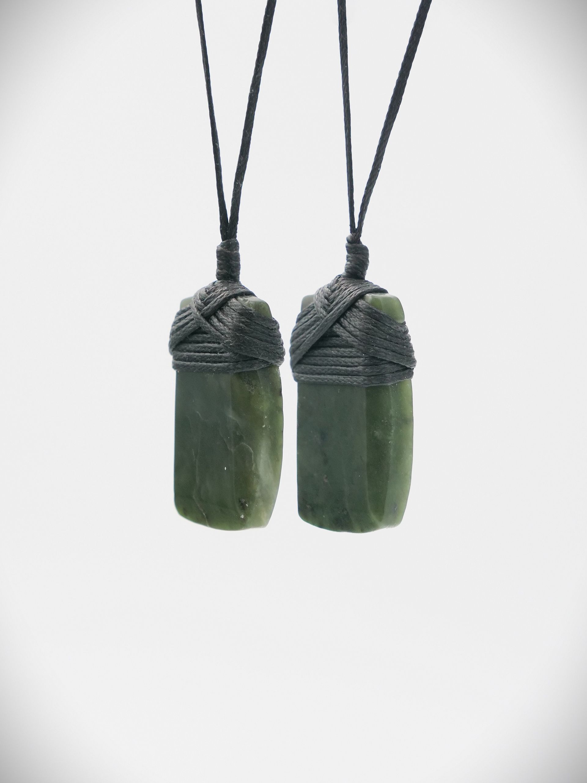 Toki Bundle #4 - NZ Genuine Kawakawa Pounamu - 2 carvings for $220