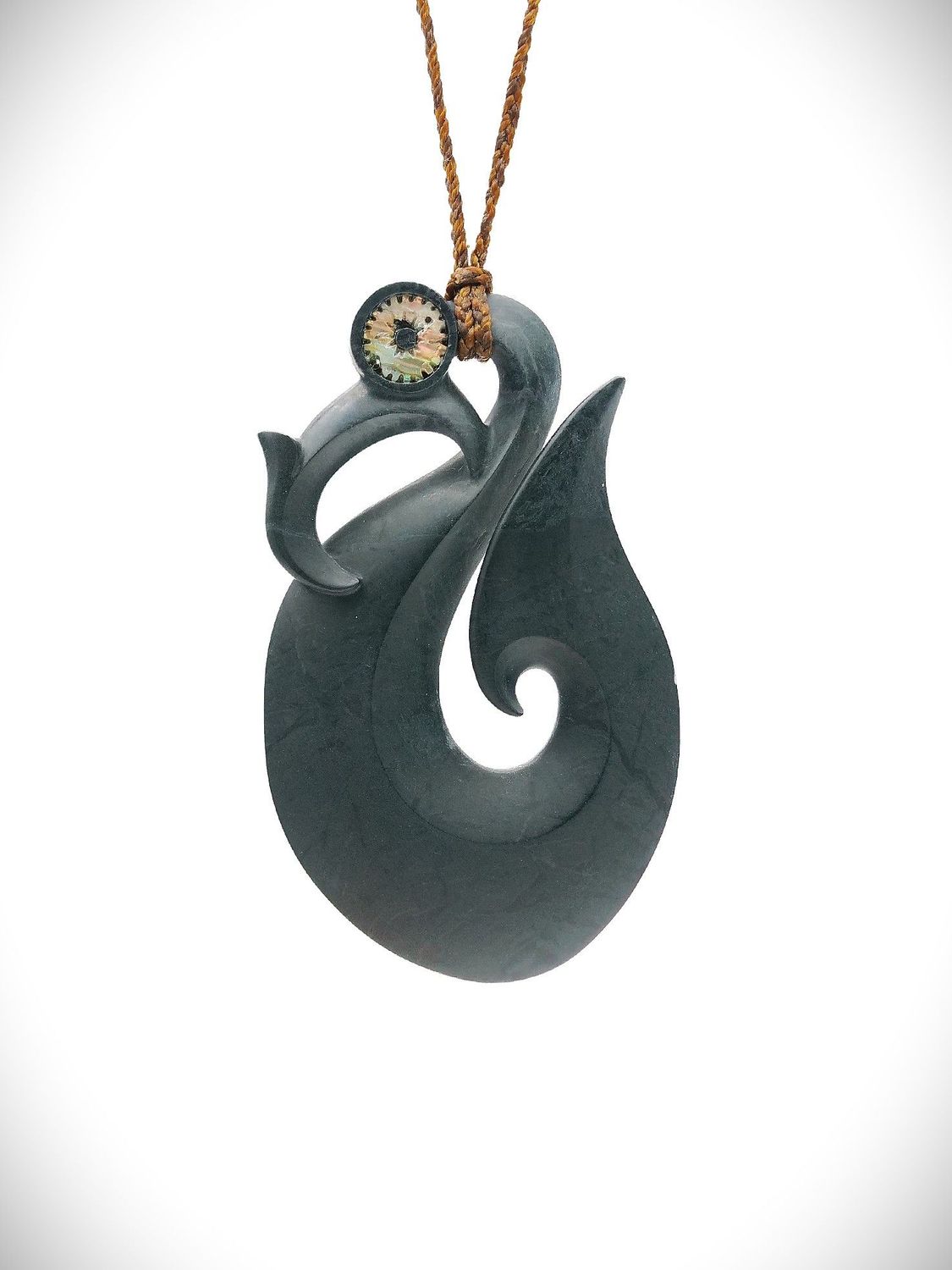 Moko Pounamu Manaia NZ Genuine Pakohe (Argillite) - Remuera Moko Pounamu Manaia NZ Genuine Pakohe (Argillite) - Remuera