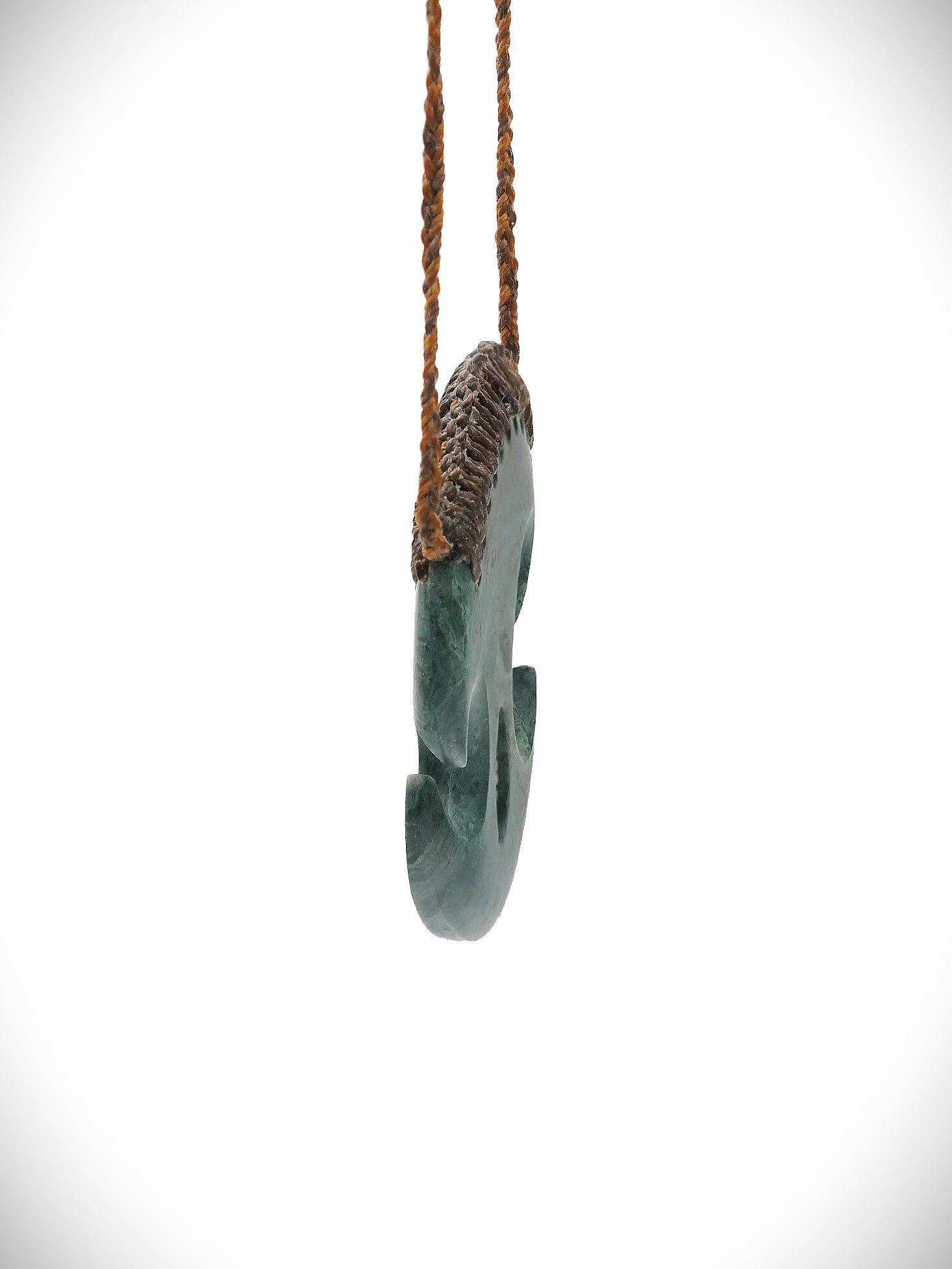 Moko Pounamu Manaia NZ Genuine Pakohe (Argillite) - Kohimarama