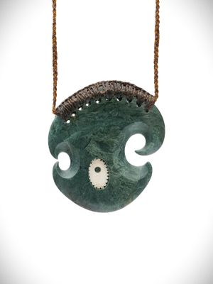 Moko Pounamu Manaia NZ Genuine Pakohe (Argillite) - Kohimarama