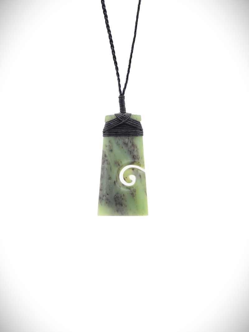 Moko Pounamu Toki NZ Genuine Hapopo Greenstone - Moko Pounamu Toki NZ Genuine Hapopo Greenstone -