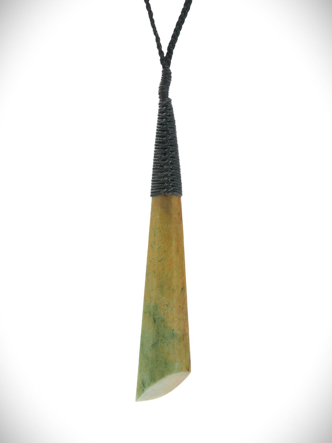 Moko Pounamu Toki NZ Genuine Raukaraka Greenstone - Pouto