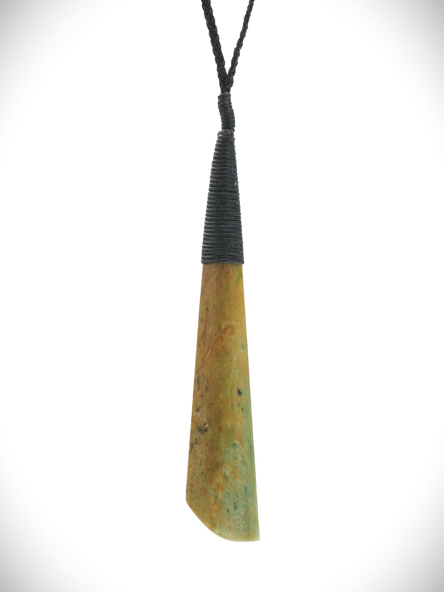 Moko Pounamu Toki NZ Genuine Raukaraka Greenstone - Pouto