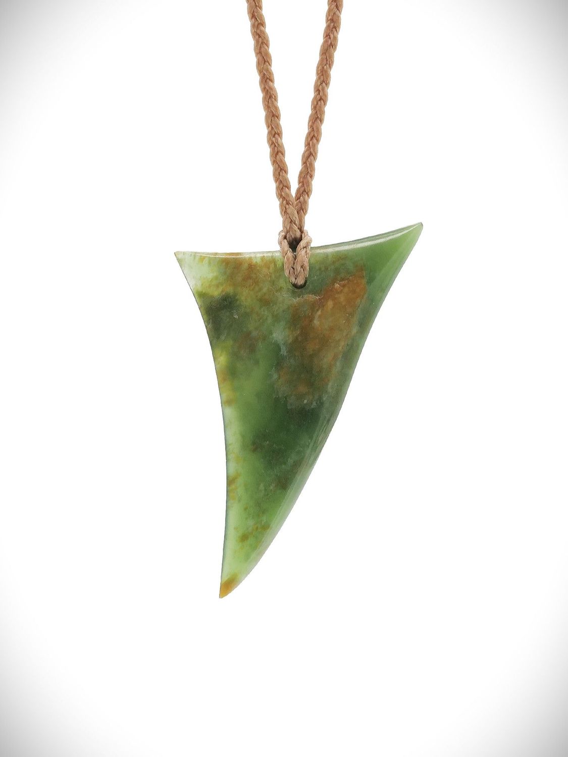 Moko Pounamu Rei Niho NZ Genuine Kahurangi Flower Pounamu - Kohukohunui