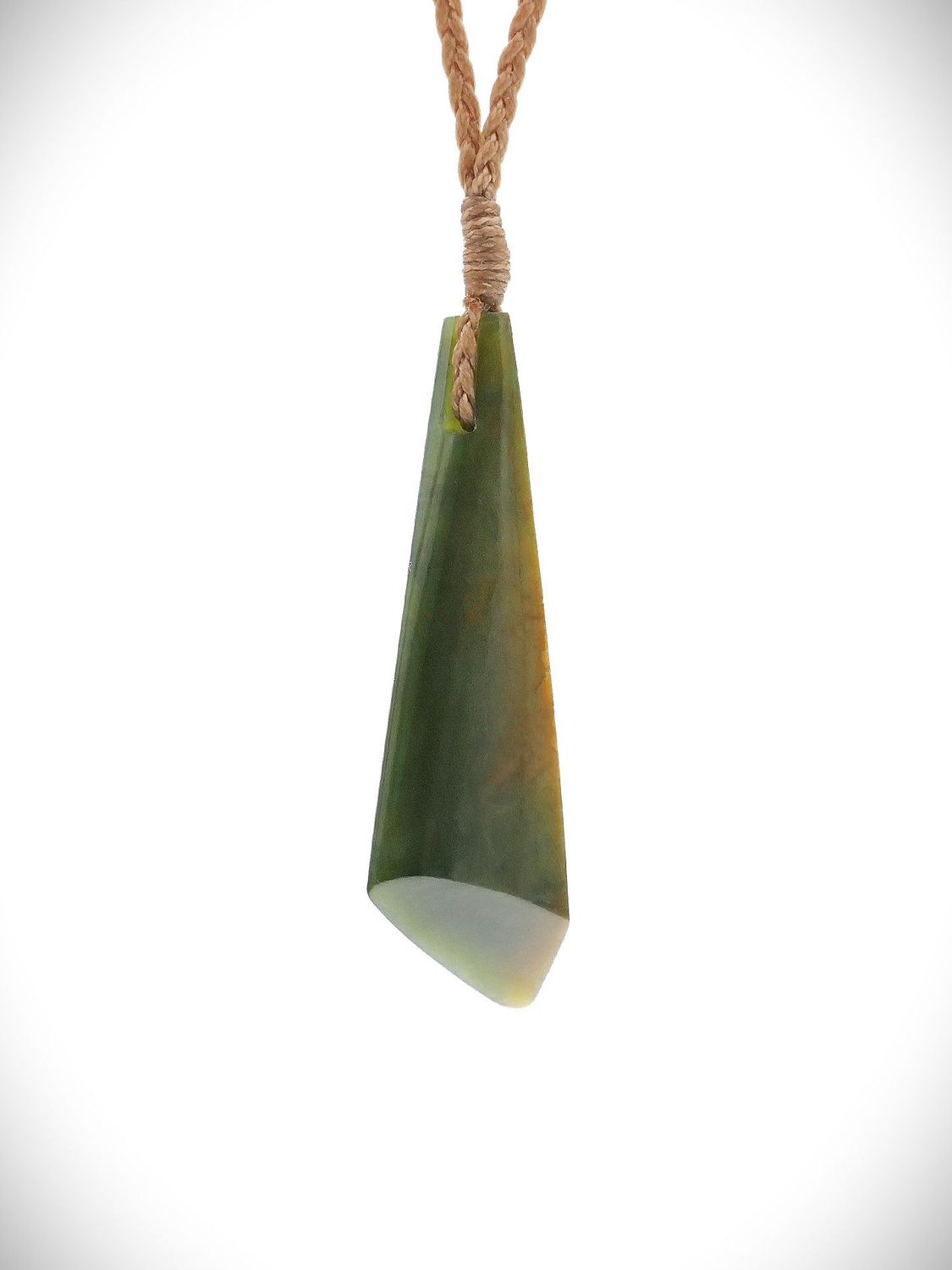 Moko Pounamu Toki NZ Genuine Raukaraka Greenstone - Waiwera