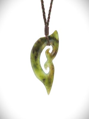 Moko Pounamu Contemporary Koru NZ Genuine Totoweka Greenstone - Mahurangi Moko Pounamu Contemporary Koru NZ Genuine Totoweka Greenstone - Mahurangi