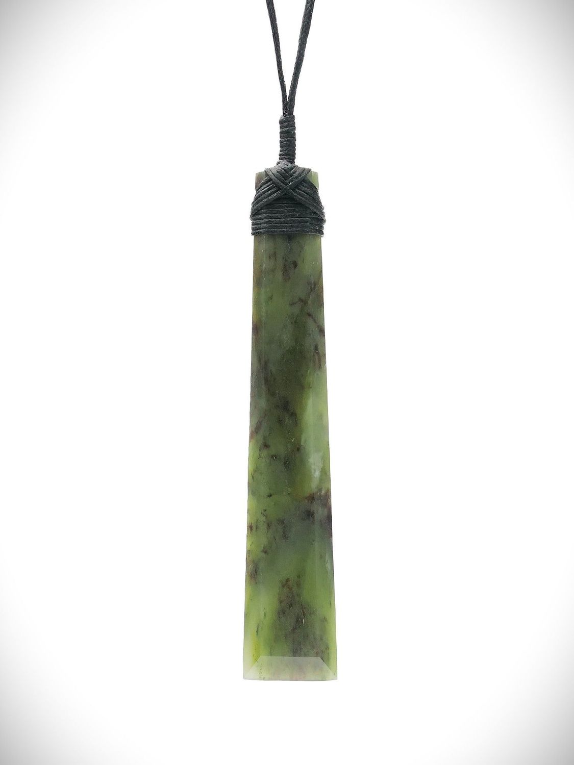 Moko Pounamu Toki NZ Genuine Hapopo Greenstone - Motuora