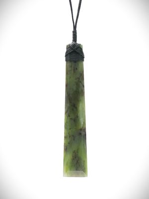 Moko Pounamu Toki NZ Genuine Hapopo Greenstone - Motuora Moko Pounamu Toki NZ Genuine Hapopo Greenstone - Motuora