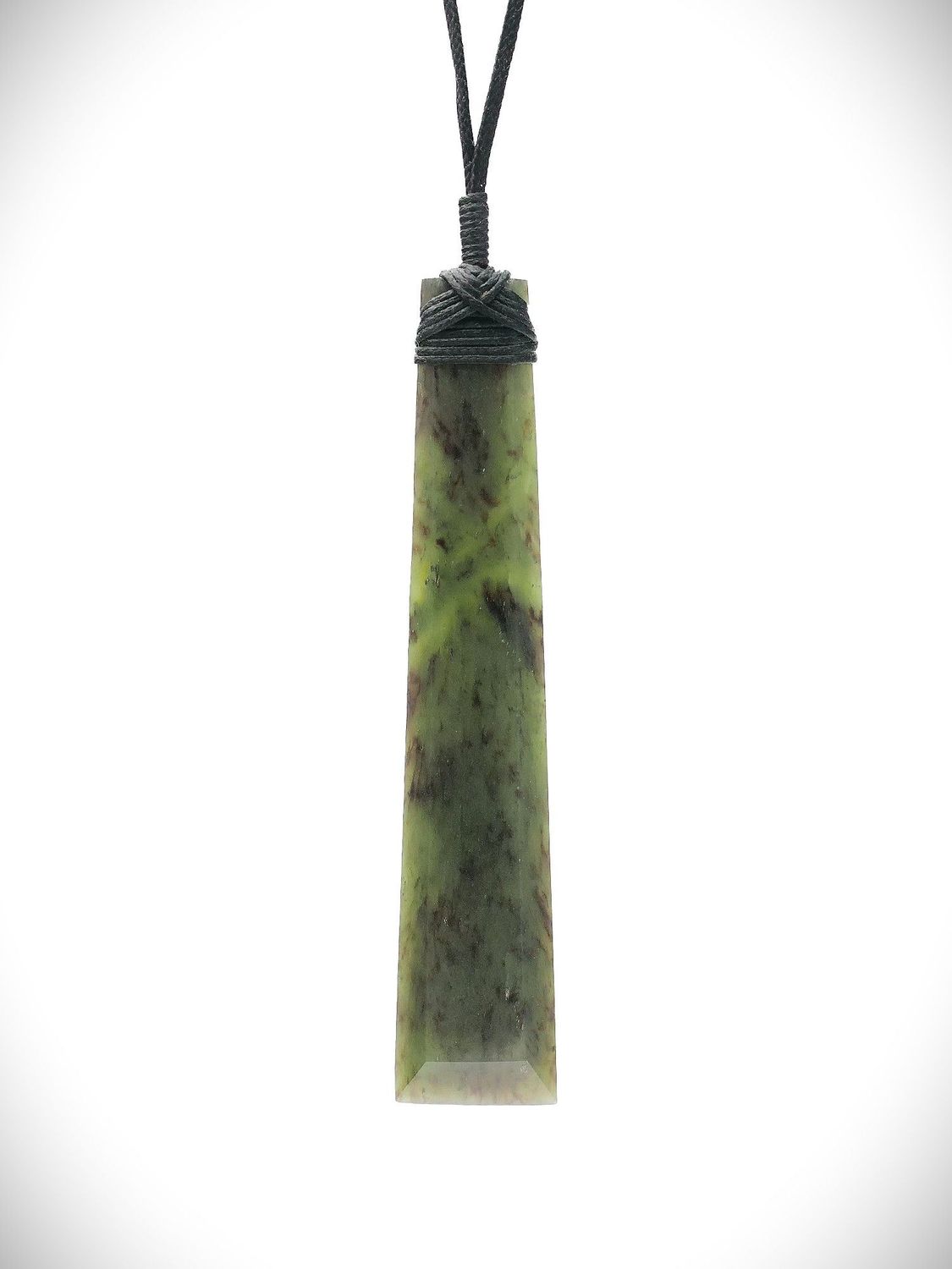 Moko Pounamu Toki NZ Genuine Hapopo Greenstone - Kaipara