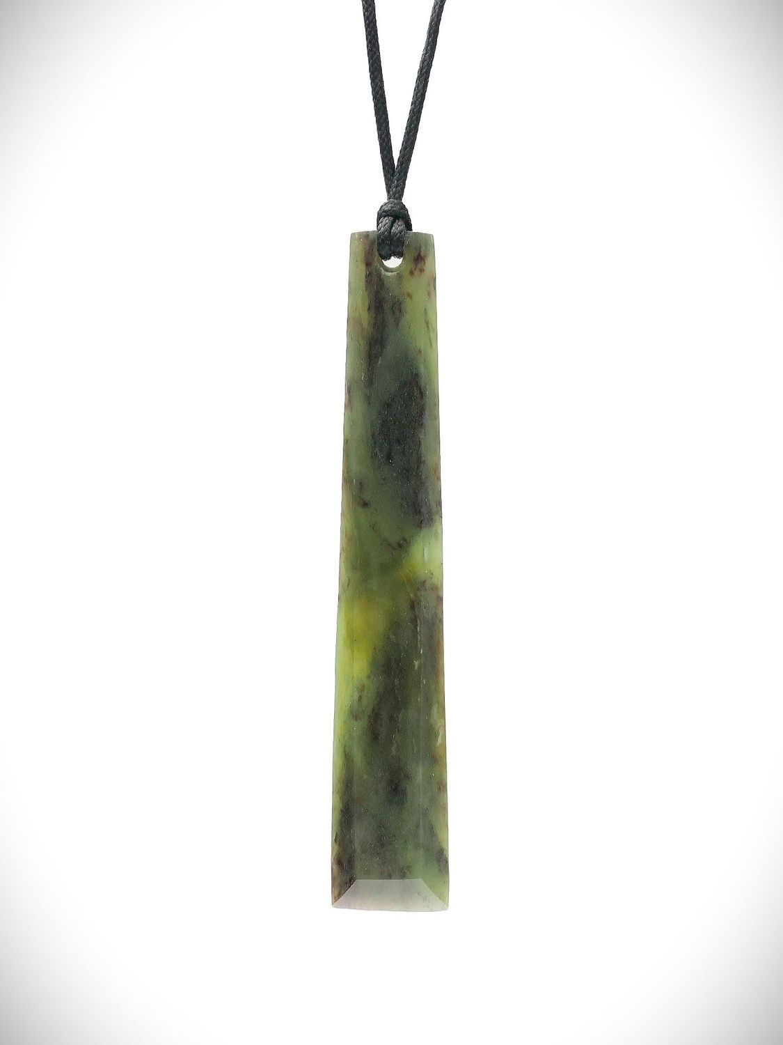 Moko Pounamu Toki NZ Genuine Hapopo Greenstone - Tawharanui
