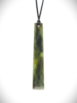 Moko Pounamu Toki NZ Genuine Hapopo Greenstone - Tawharanui