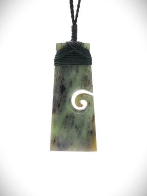 Moko Pounamu Toki NZ Genuine Hapopo Greenstone - Kaukapakapa Moko Pounamu Toki NZ Genuine Hapopo Greenstone - Kaukapakapa