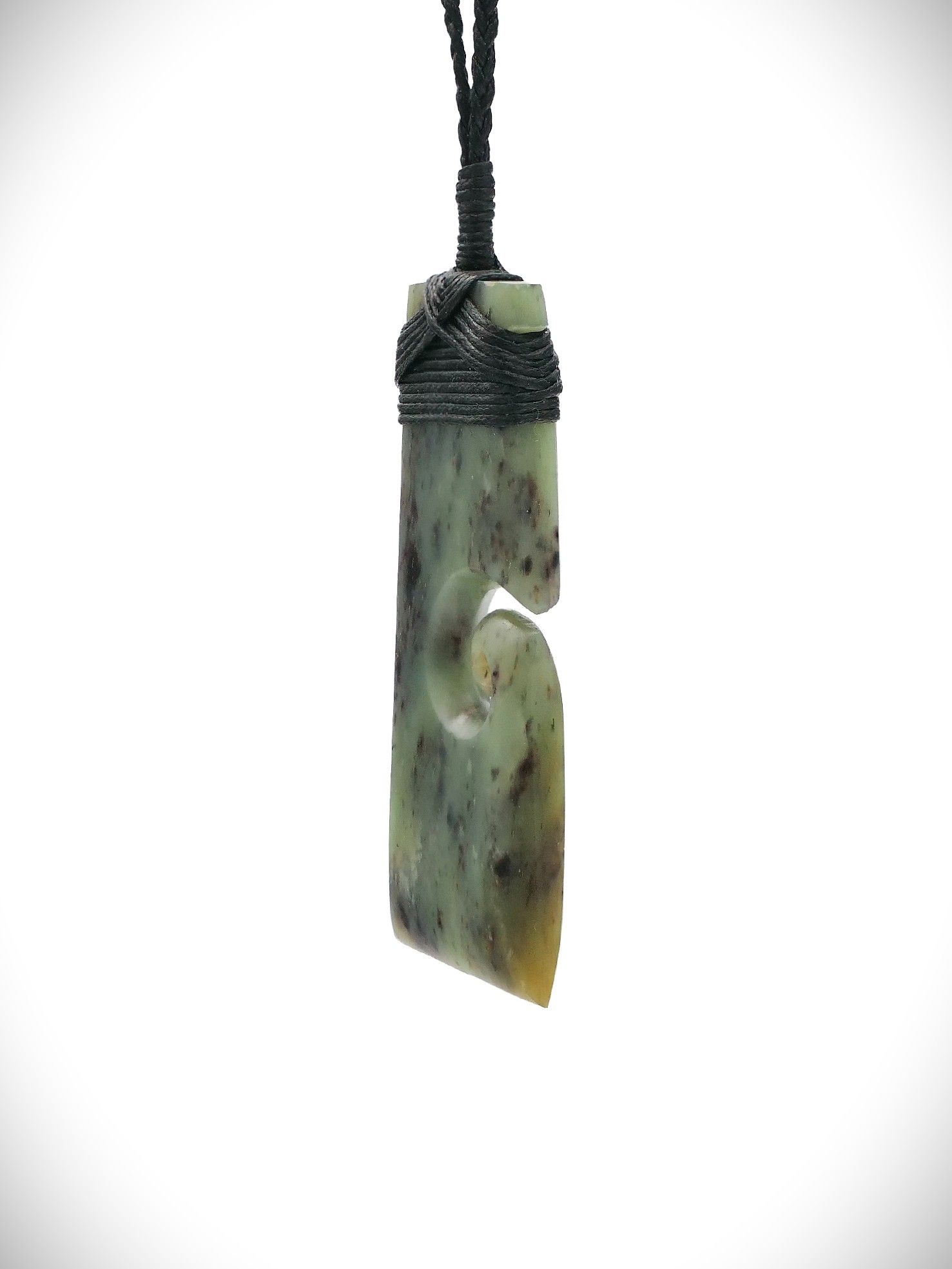Moko Pounamu Toki NZ Genuine Hapopo Greenstone - Kaukapakapa