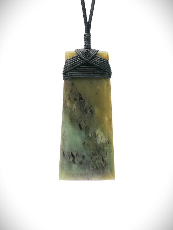 Moko Pounamu Toki NZ Genuine Hapopo Greenstone - Makarau Moko Pounamu Toki NZ Genuine Hapopo Greenstone - Makarau