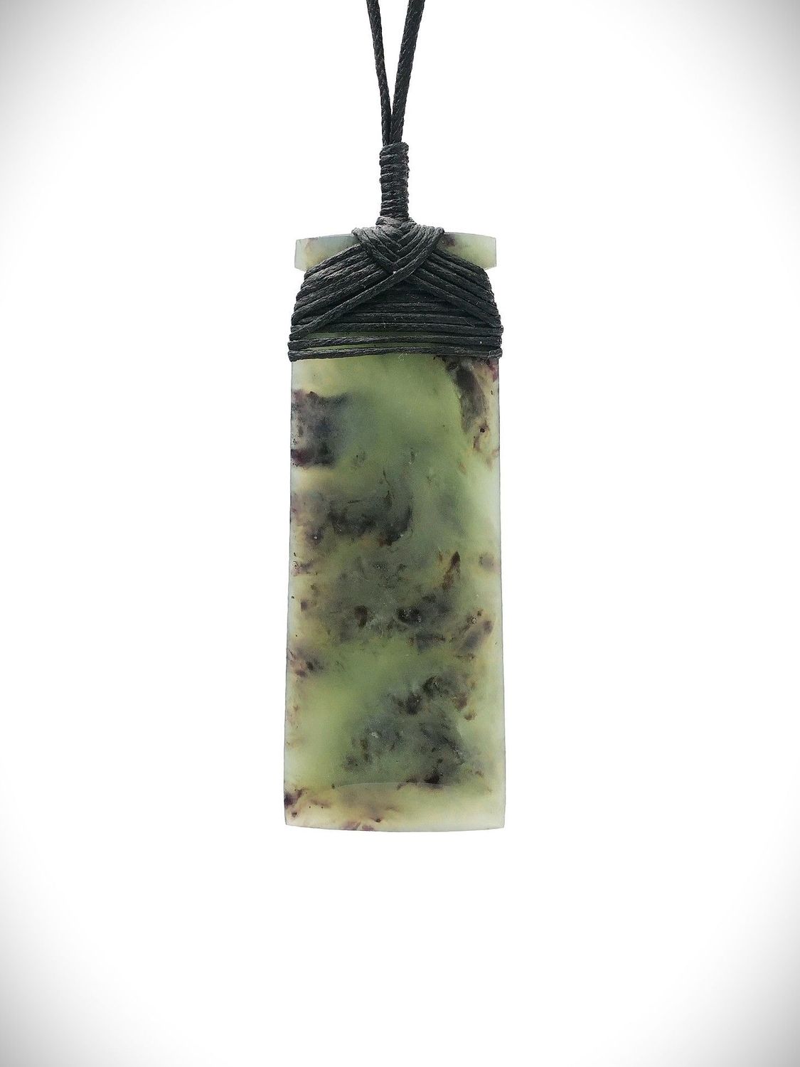Moko Pounamu Toki NZ Genuine Hapopo Greenstone - Tauhoa