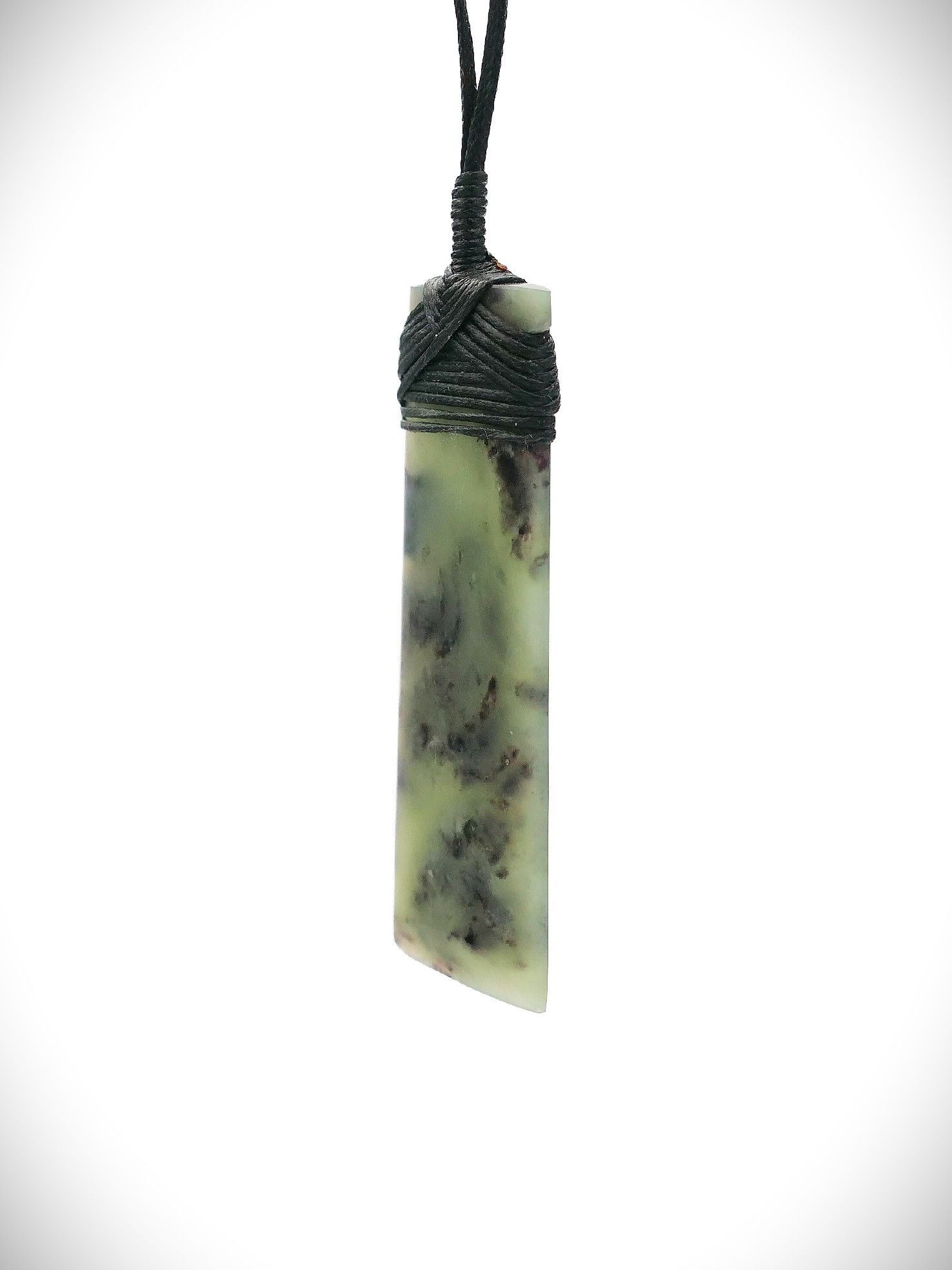Moko Pounamu Toki NZ Genuine Hapopo Greenstone - Tauhoa