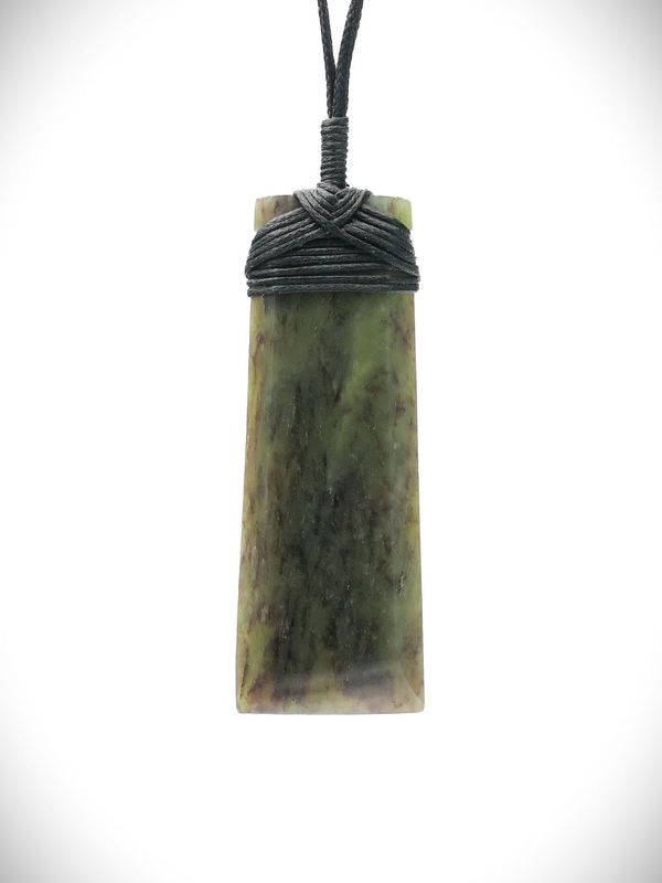 Moko Pounamu Toki NZ Genuine Hapopo Greenstone - Mangakura Moko Pounamu Toki NZ Genuine Hapopo Greenstone - Mangakura