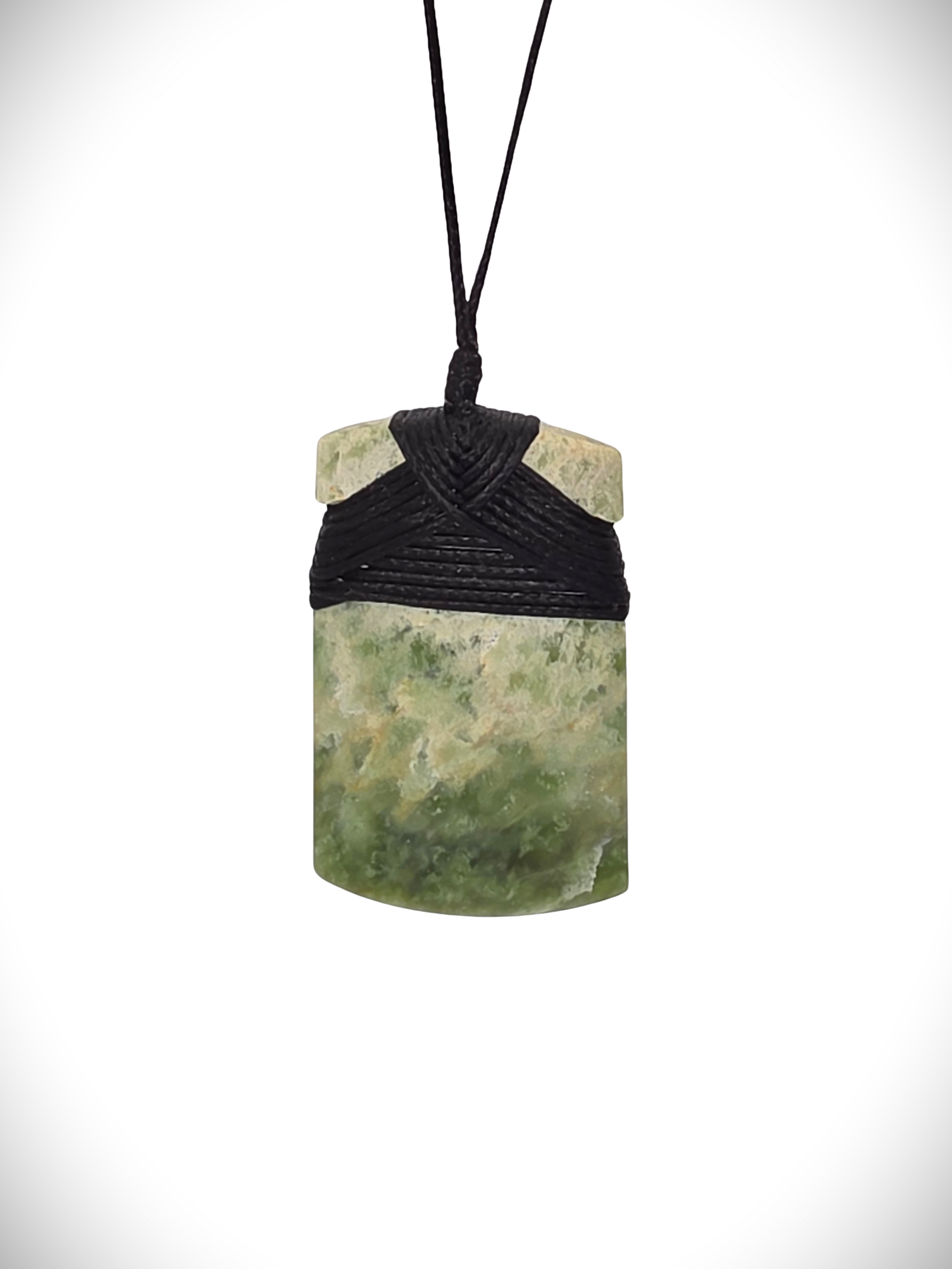 Moko Pounamu Toki NZ Genuine Kawakawa Greenstone - Ngaio