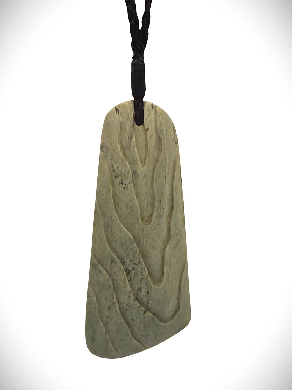 Moko Pounamu Toki Genuine NZ Inanga Greenstone - Mahoe Moko Pounamu Toki Genuine NZ Inanga Greenstone - Mahoe