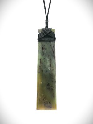 Moko Pounamu Toki NZ Genuine Hapopo Greenstone - Wharehine Moko Pounamu Toki NZ Genuine Hapopo Greenstone - Wharehine