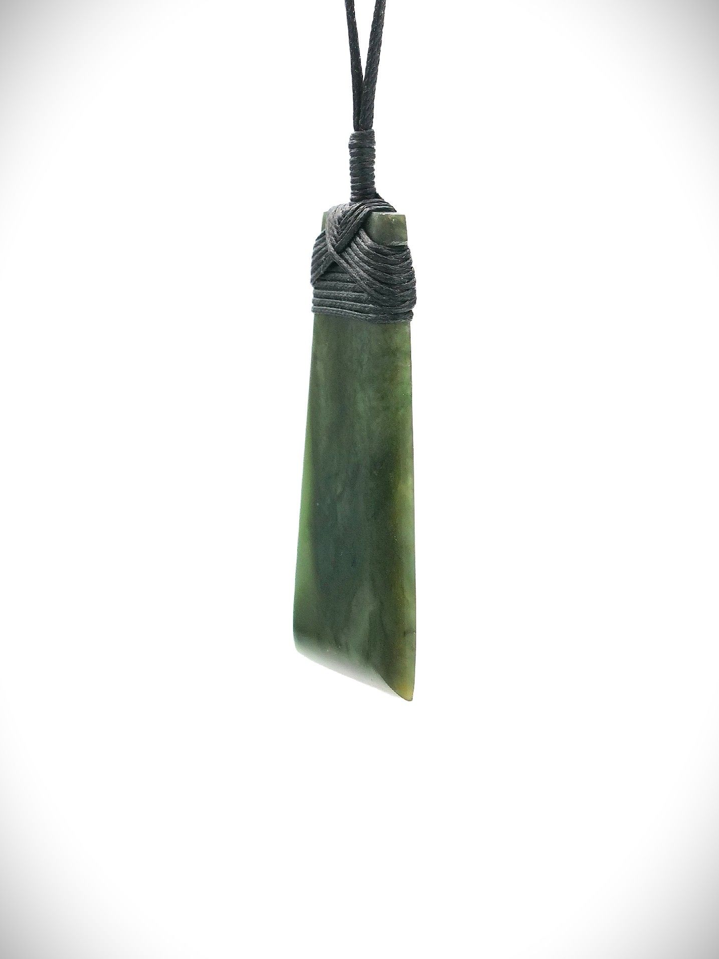 Moko Pounamu Toki NZ Genuine Hapopo Greenstone - Oruawharo