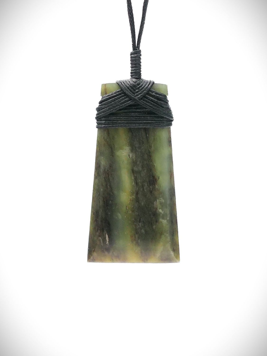 Moko Pounamu Toki NZ Genuine Hapopo Greenstone - Parakai