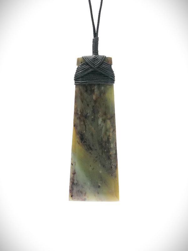 Moko Pounamu Toki NZ Genuine Hapopo Greenstone - Ararua Moko Pounamu Toki NZ Genuine Hapopo Greenstone - Ararua
